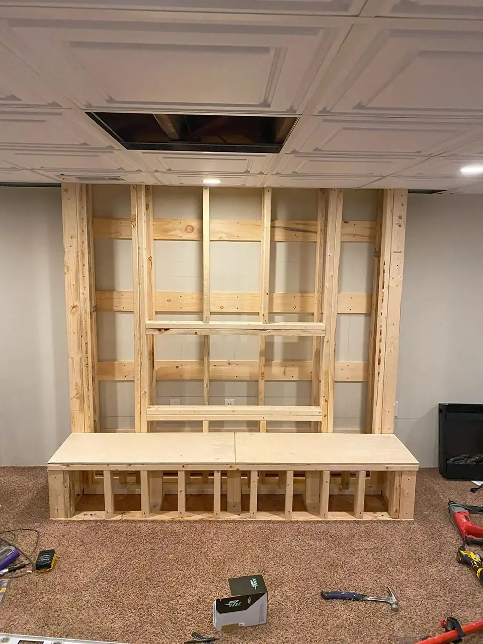 Before Fireplace