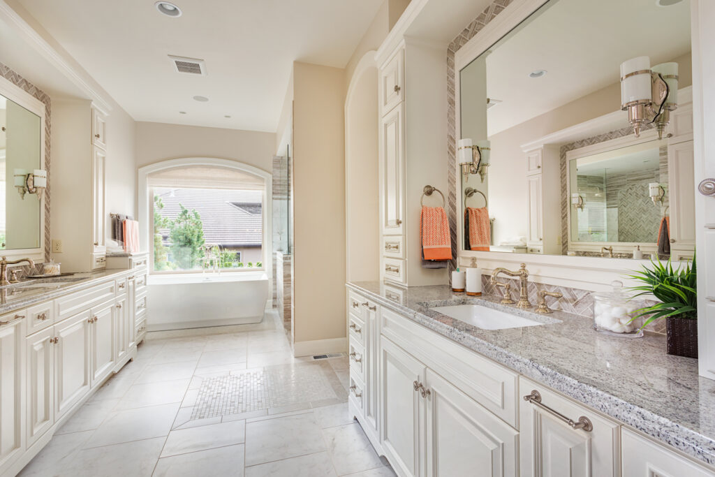 Bathroom remodel in Evansville Indiana by Seibert Construction